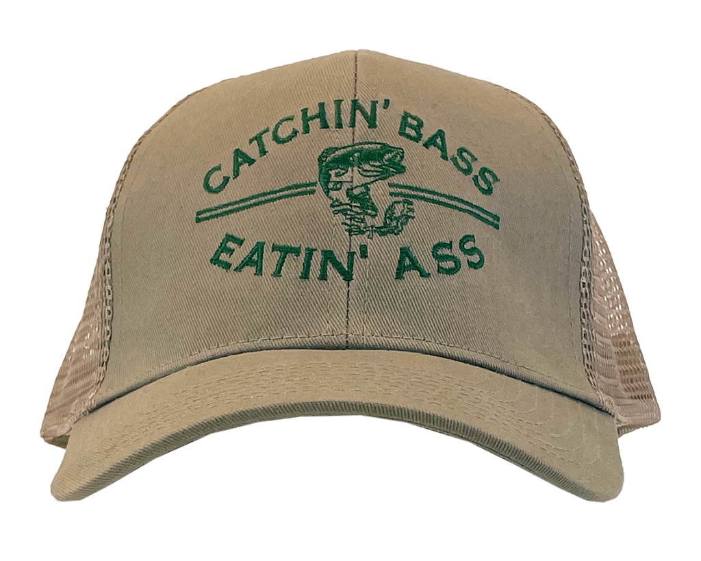Catch Bass Eat Ass Hat Shitty Hats
